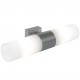 TANGENS applique murale Métal-Verre Acier Brossé E14 - Nordlux 17141032