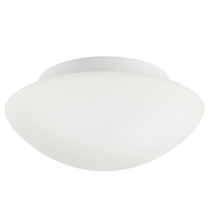 UFO plafonnier Métal-Verre Blanc E27  - Nordlux 25576000 