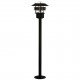 VEJERS potelet Acier Galvanisé et Verre Noir E27 - Nordlux 25118003