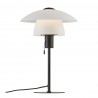 VERONA lampe de table Verre et metal Blanc Opale E27 - Nordlux 2010875001