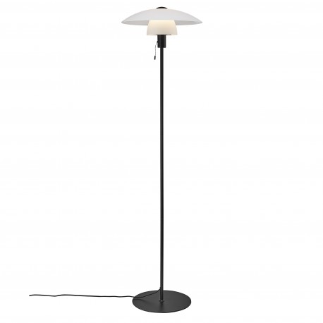 VERONA lampadaire Verre et metal Blanc Opale E27  - Nordlux 2010884001 