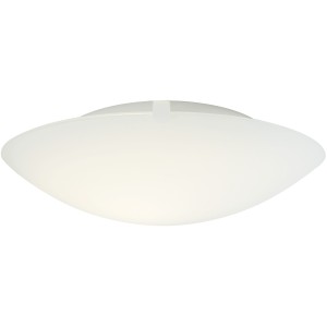 STANDARD plafonnier Métal-Verre Blanc E27  - Nordlux 25326001 