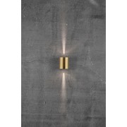 CANTO 2 applique murale Laiton Laiton LED integrée 2700K - Nordlux 49701035 