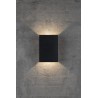 FOLD 15 applique murale Aluminium Noir LED integrée 3000K - Nordlux 2019051003 