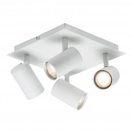 FRIDA spot 4 Métal et plastique Blanc GU10  - Nordlux 49820101 