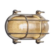 HELFORD applique murale Laiton-Verre Nickel E27  - Nordlux 49031055 