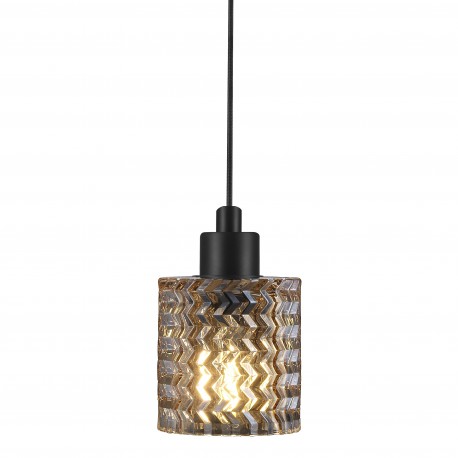 HOLLYWOOD suspension Métal-Verre Orange E27  - Nordlux 46483027 