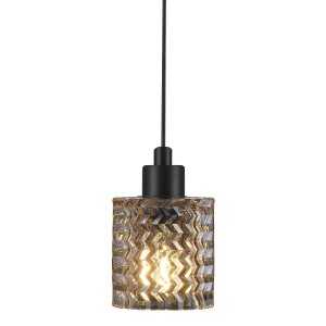 HOLLYWOOD suspension Métal-Verre Orange E27  - Nordlux 46483027 
