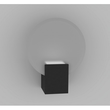 HESTER SDB applique murale Métal-Verre-plastique Noir LED integrée  - Nordlux 2015391003 