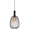 Suspension ALTON 23 Métal-Verre Fumé Noir E27 - Nordlux 47303047