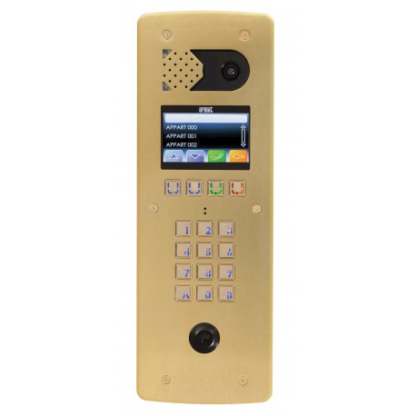 Def 2Voice Alu Tft 4'' Ch - Urmet Série D83 zamak D83/AG/CH 