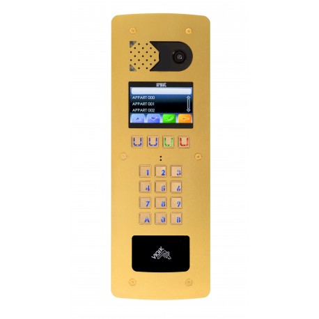 Def 2V Laiton Massif Dore Lp - Urmet Série D83 zamak D83/LGLP 