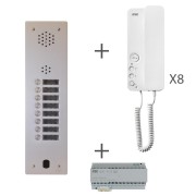 Kit Audio 1R 8Bp 2 Voice Programmé - Urmet Kits audio 2Voice KA83/108 