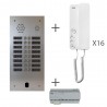 Kit Audio 2R 16Bp 2 Voice Programmé - Urmet Kits audio 2Voice KA83/216 