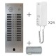 Kit Audio 2R 24Bp 2 Voice Programmé - Urmet Kits audio 2Voice KA83/224