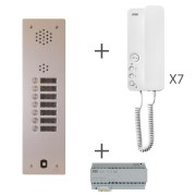 Kit Audio 1R 7Bp 2 Voice Programmé - Urmet Kits audio 2Voice KA83/107 