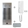 Kit Audio 2R 20Bp 2 Voice Programmé - Urmet Kits audio 2Voice KA83/220 