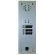Plaque Audio Alu 3 Bp 2 Voice Complete - Urmet Série A83 A83/103M
