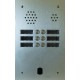 Plaque Audio Alu 2R 6Bp 2Voice Complete - Urmet Série A83 A83/206M