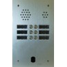 Plaque Audio Alu 2R 6Bp 2Voice Complete - Urmet Série A83 A83/206M