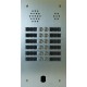 Plaque Audio Alu 2R 12Bp 2Voice Complete - Urmet Série A83 A83/212M