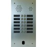 Plaque Audio Alu 2R 12Bp 2Voice Complete - Urmet Série A83 A83/212M