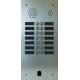 Plaque Audio Alu 2R 14Bp 2Voice Complete - Urmet Série A83 A83/214M