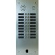 Plaque Audio Alu 2R 18Bp 2Voice Complete - Urmet Série A83 A83/218M