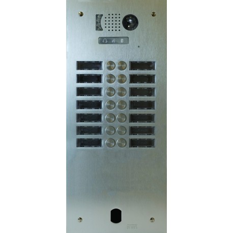 Plaque video alu 2r 14 bp 2 voice - URMET V83/214 