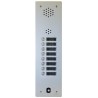 Plaque Audio Alu 8 Bp 2 Voice Complete - Urmet Série A83 A83/108M 