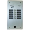 Plaque Audio Alu 2R 10Bp 2Voice Complete - Urmet Série A83 A83/210M 