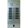 Plaque Audio Alu 2R 14Bp 2Voice Complete - Urmet Série A83 A83/214M 