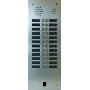 Plaque Audio Alu 2R 24Bp 2Voice Complete - Urmet Série A83 A83/224M 