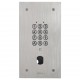 Clavier encastré inox résistant au vandalisme 100 codes - Aiphone 120191 CIE3A