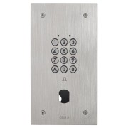 Clavier encastré inox résistant au vandalisme 100 codes - Aiphone 120191 CIE3A