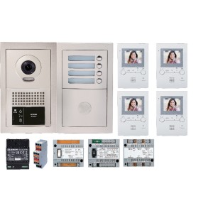 Gtbv4E Pack Video 4Bp - AIPHONE GTBV4E 200384 