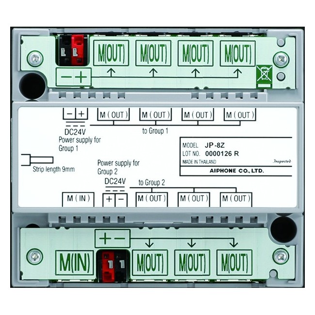 Jp8Z Distributeur 7 Postes - AIPHONE JP8Z 130322 