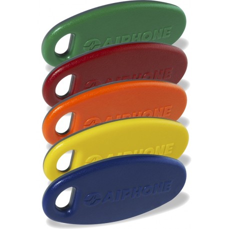 Key5 Pack 5 Badges Bi-Couleur - AIPHONE KEY5 120188 