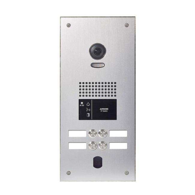 Pa4Bv P. Alu Nat. Video 4 Bp - AIPHONE PA4BV 200295 