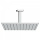 Bras de douche plafond avec pommeau anticalcaire - TRES 03483102