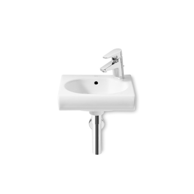 Meridian-N Lave Main Compact 350X320 Percé À Droite Blanc - ROCA A327249000 