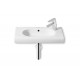 Meridian-N Lavabo Compact 600X320 Percé Droite Blanc - ROCA A32724T000