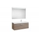 Prisma Pack Unik 1Tiroir+Miroir Led 900 Droite Ash - ROCA A855931321