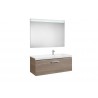 Prisma Pack Unik 1Tiroir+Miroir Led 900 Droite Ash - ROCA A855931321 