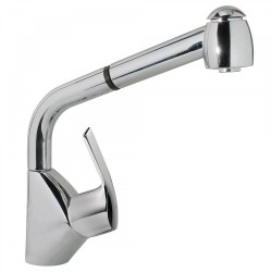 Mitigeur évier avec bec extractible (2 fonctions) Chromé - TRES 06944401 