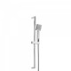 Kit barre‑douche coulissante Chromé - TRES 134512