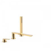 Mitigeur bain d’étagère Bec 230 mm OR Project-Tres - TRES 21116103OR 