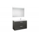 Prisma Pack Unik 2T+Mir Led 1100 Dr Gris Anthracite - ROCA A855940153