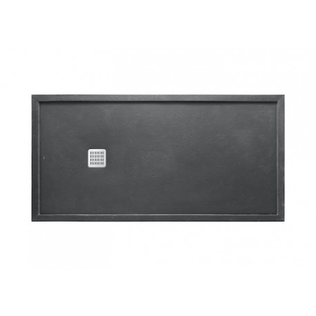 Terran receveur 1400X900 Cadre A/Vid Gris Ardoise - ROCA AP10257838441200 
