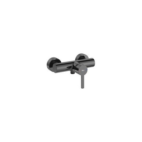 Naia mitigeur Douche Mural Sans Accessoires Titanium Black - ROCA A5A2196CN0 